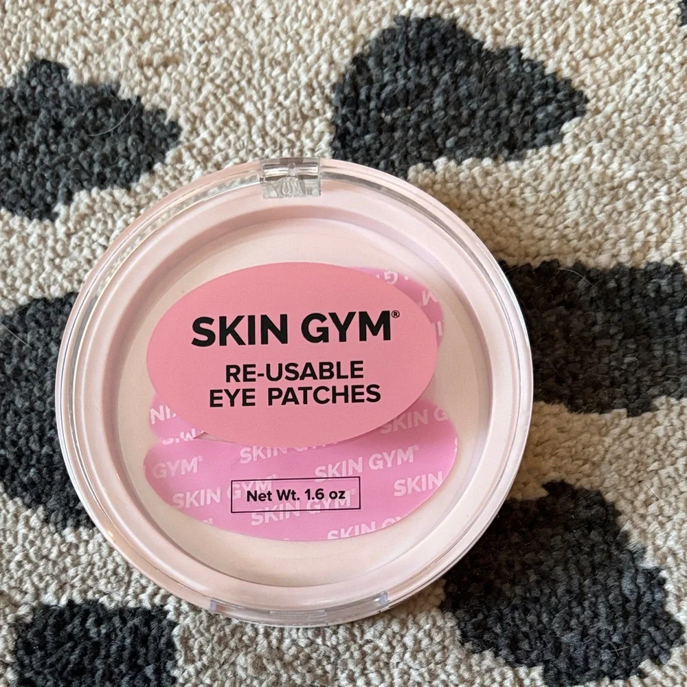 Skin Gym Pink Reusable Eye Patches - Picture 1 of 3